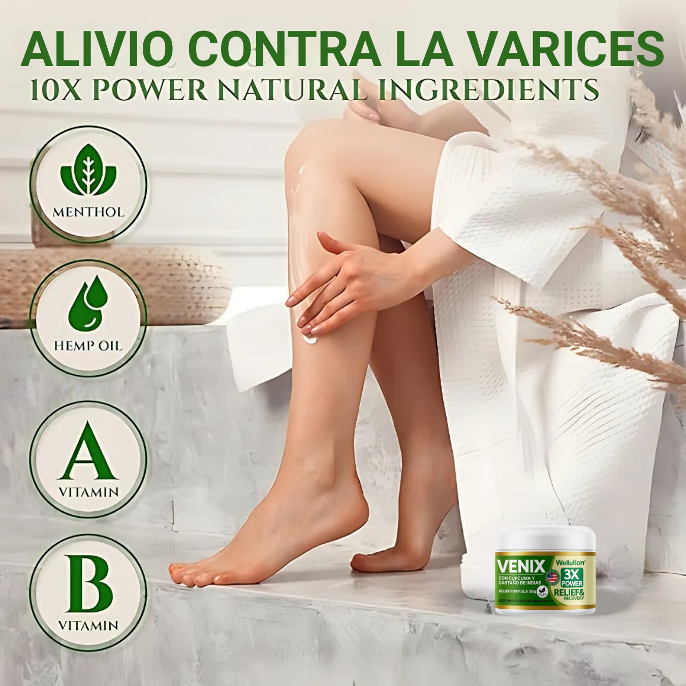 Crema VENIX - Alivia el dolor de varices