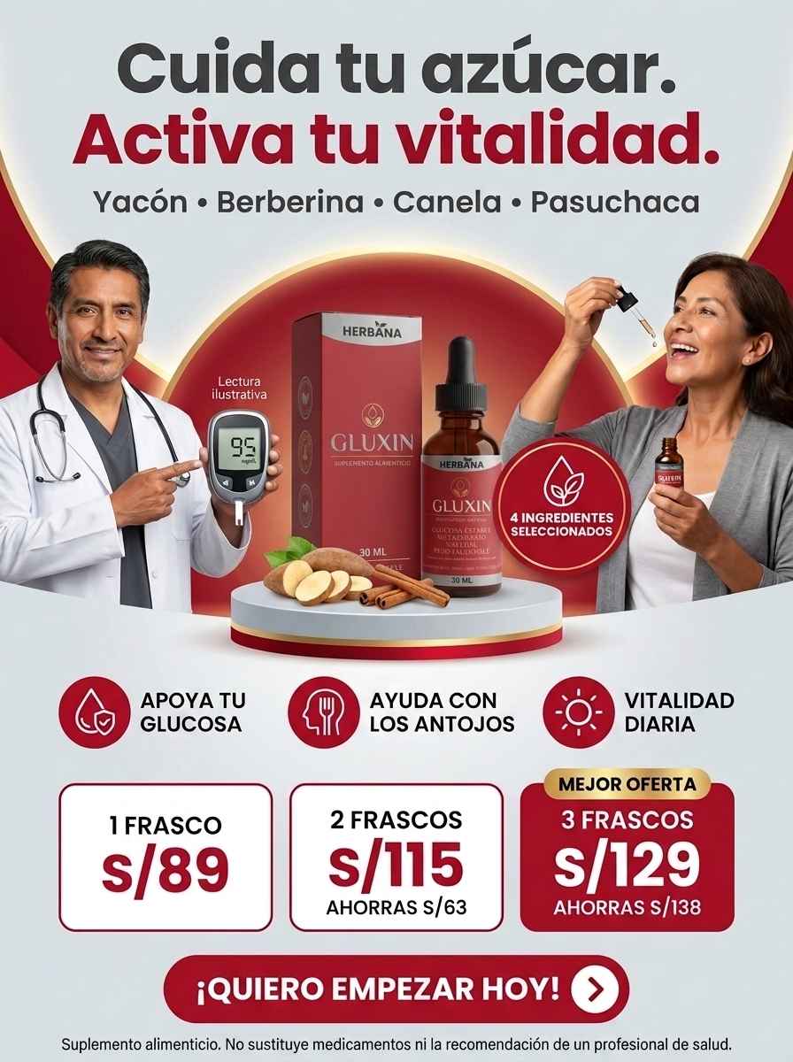 GLUXIN – Apoyo Diario para tu Bienestar Metabólico