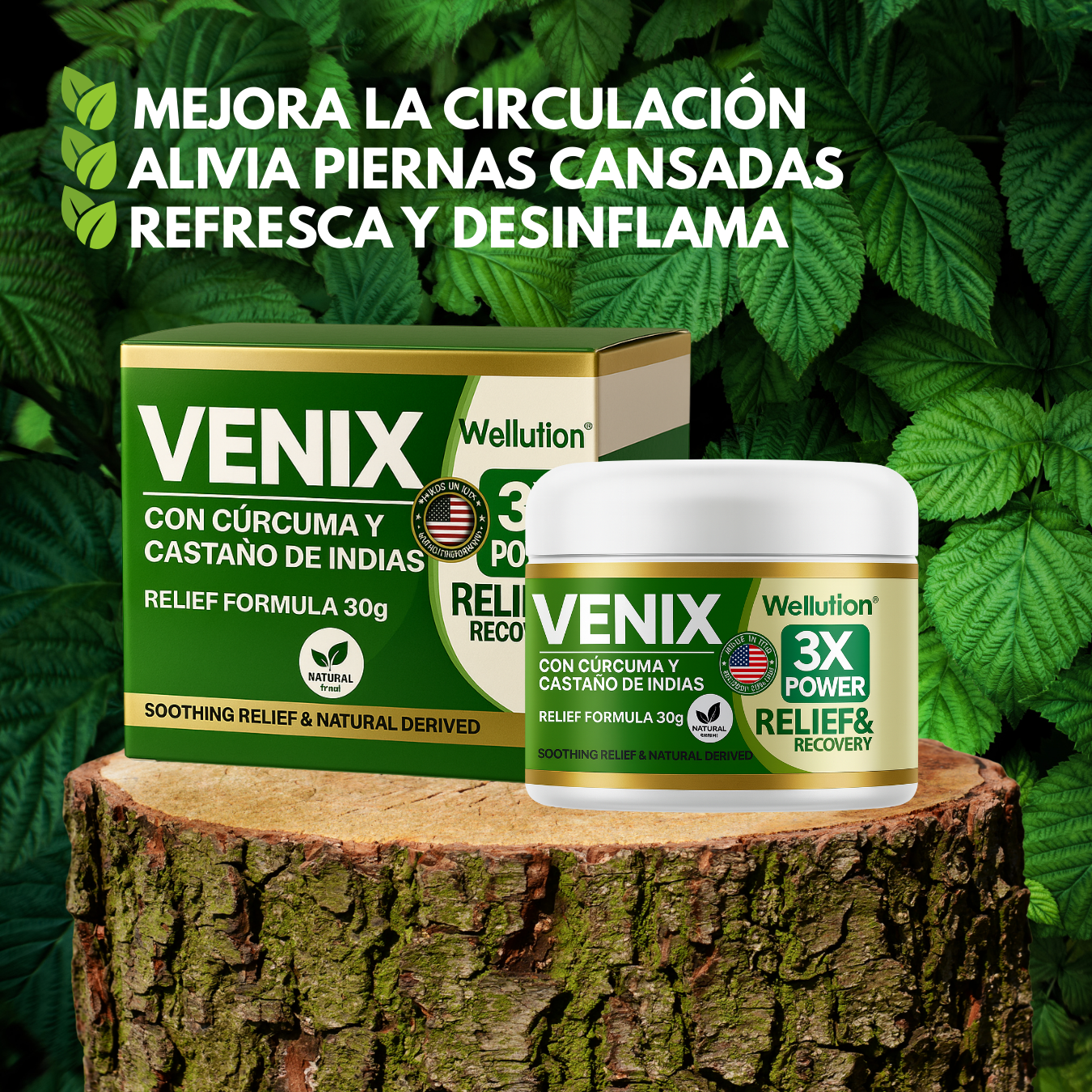 Crema VENIX - Alivia el dolor de varices