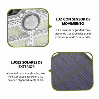 Reflector Solar 3 Cabezales HomeLight