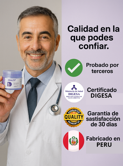 Odalit gel de masaje calmante para artritis ''chau dolor hola bienestar''