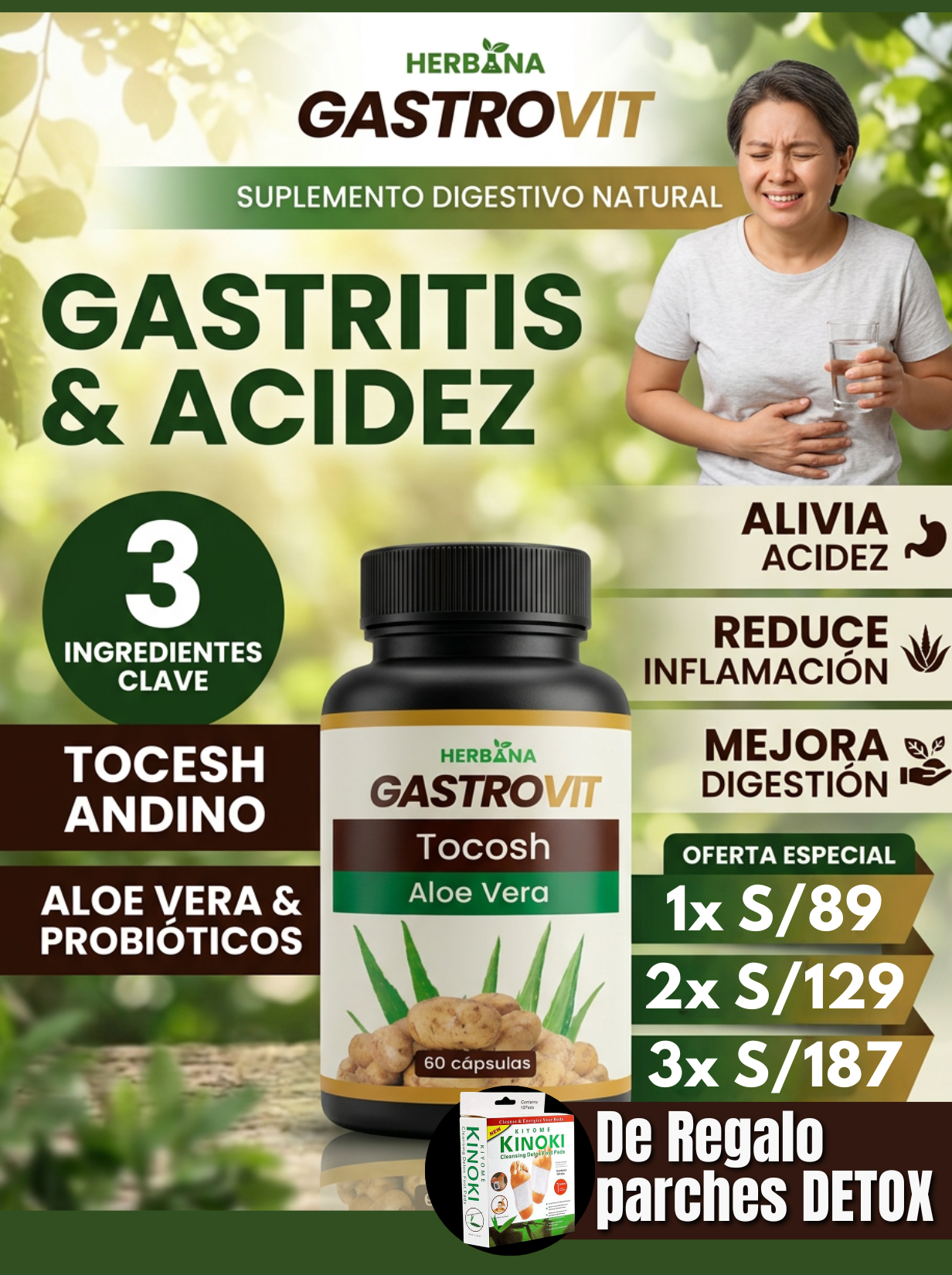 Gastro Vit - ''Tocosh y Aloe vera''