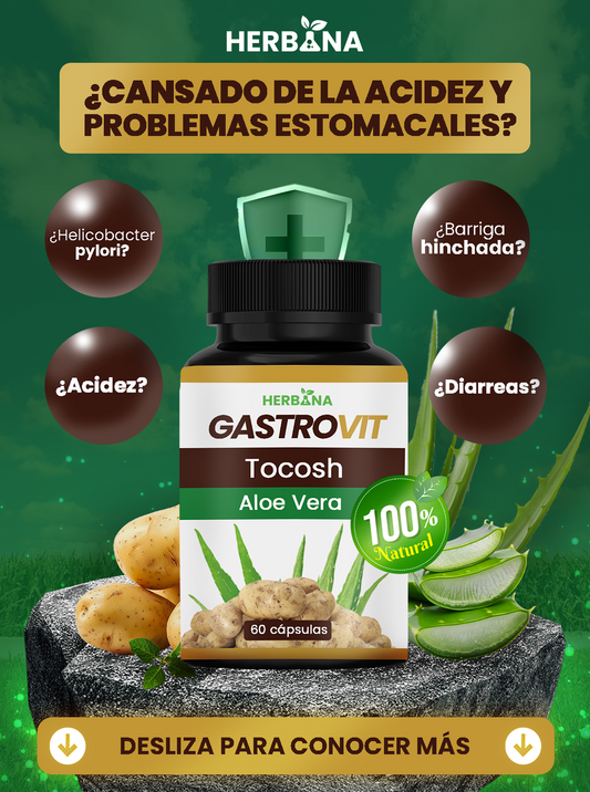 Gastro Vit - Tocosh y Aloe vera.
