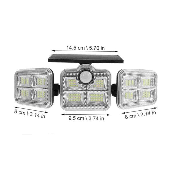 Reflector Solar 3 Cabezales HomeLight