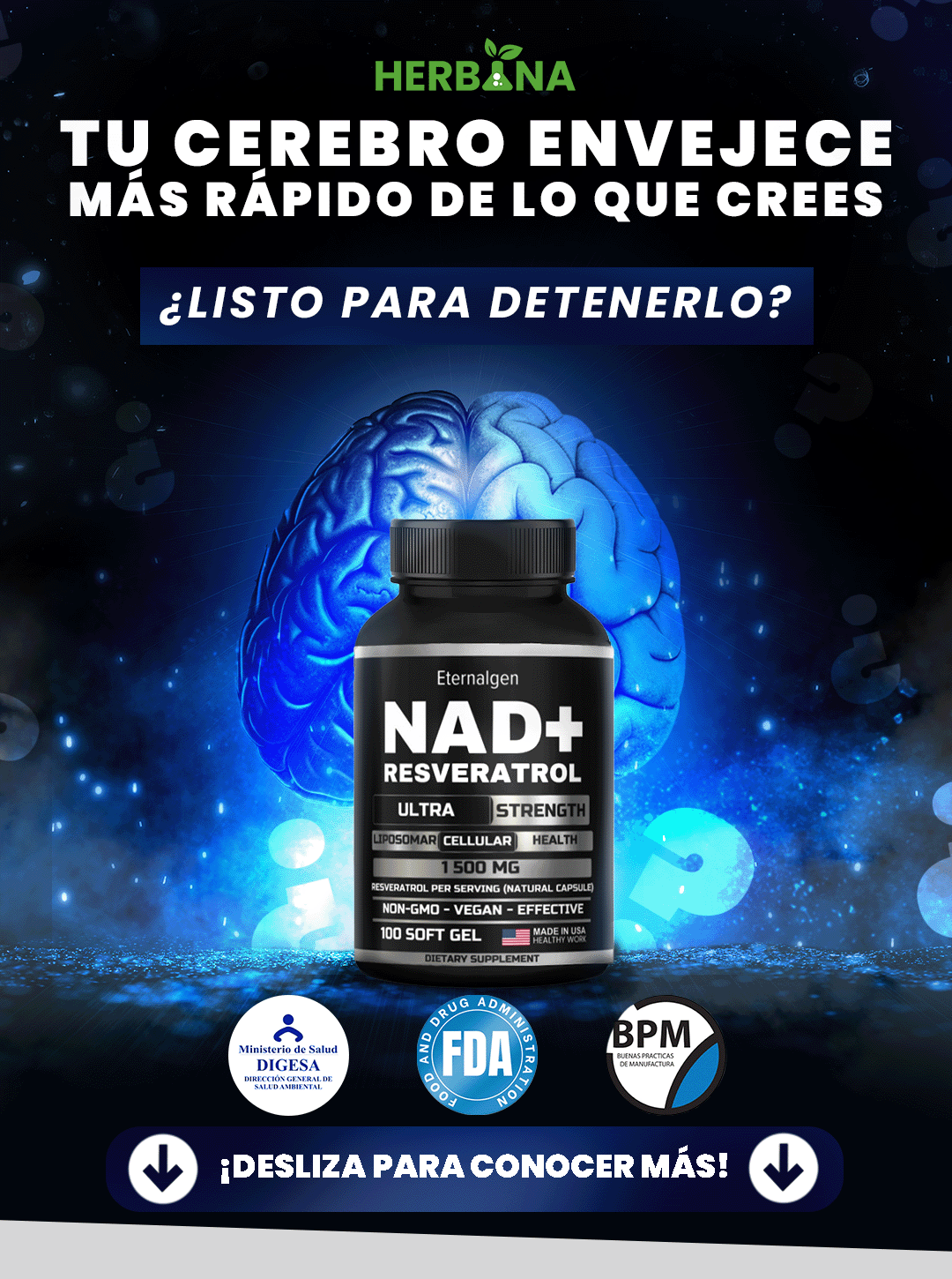 Resveratrol ''Potenciador Cerebral''