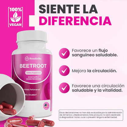 Cápsulas orgánicas Rosabella ✨🤩 (frasco con 60 cápsulas)