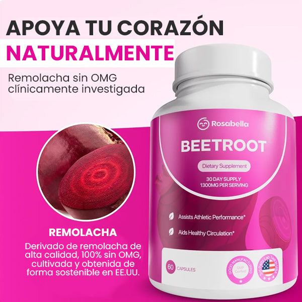 Cápsulas orgánicas Rosabella ✨🤩 (frasco con 60 cápsulas)