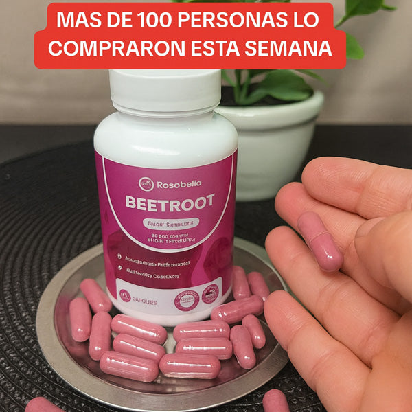 Cápsulas orgánicas Rosabella ✨🤩 (frasco con 60 cápsulas)