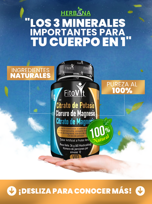 Fitovit - 3 Minerales en uno solo 1